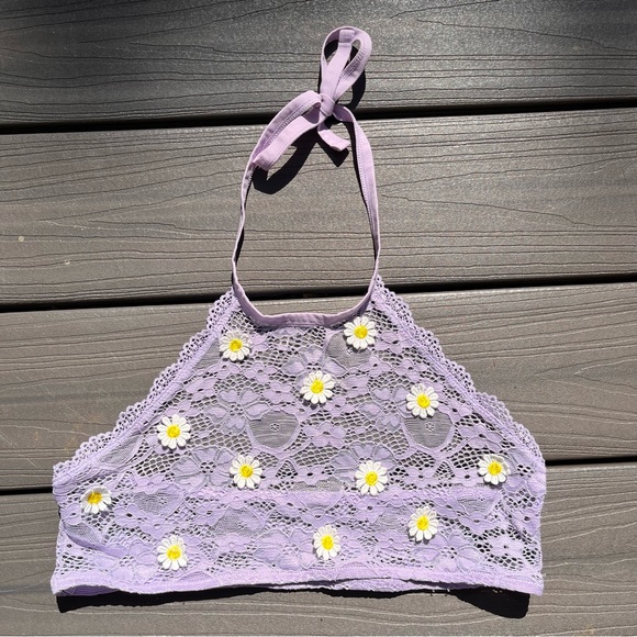 Hot topic lilac lace daisy bralette - Picture 1 of 3